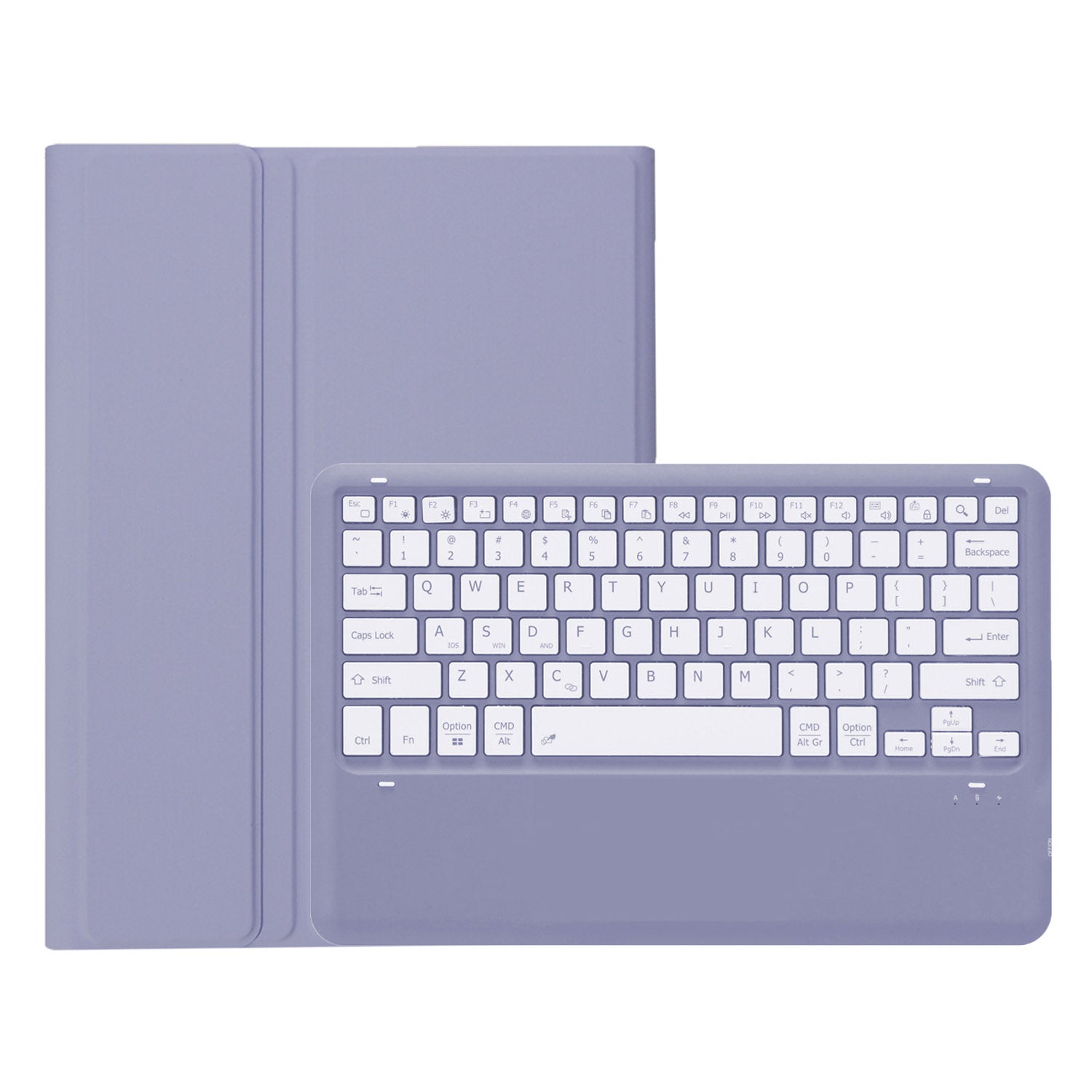 AHV8 For Honor Pad V8 Pro 12.1-inch Tablet Case with Detachable Bluetooth Keyboard PU Leather TPU Protective Cover