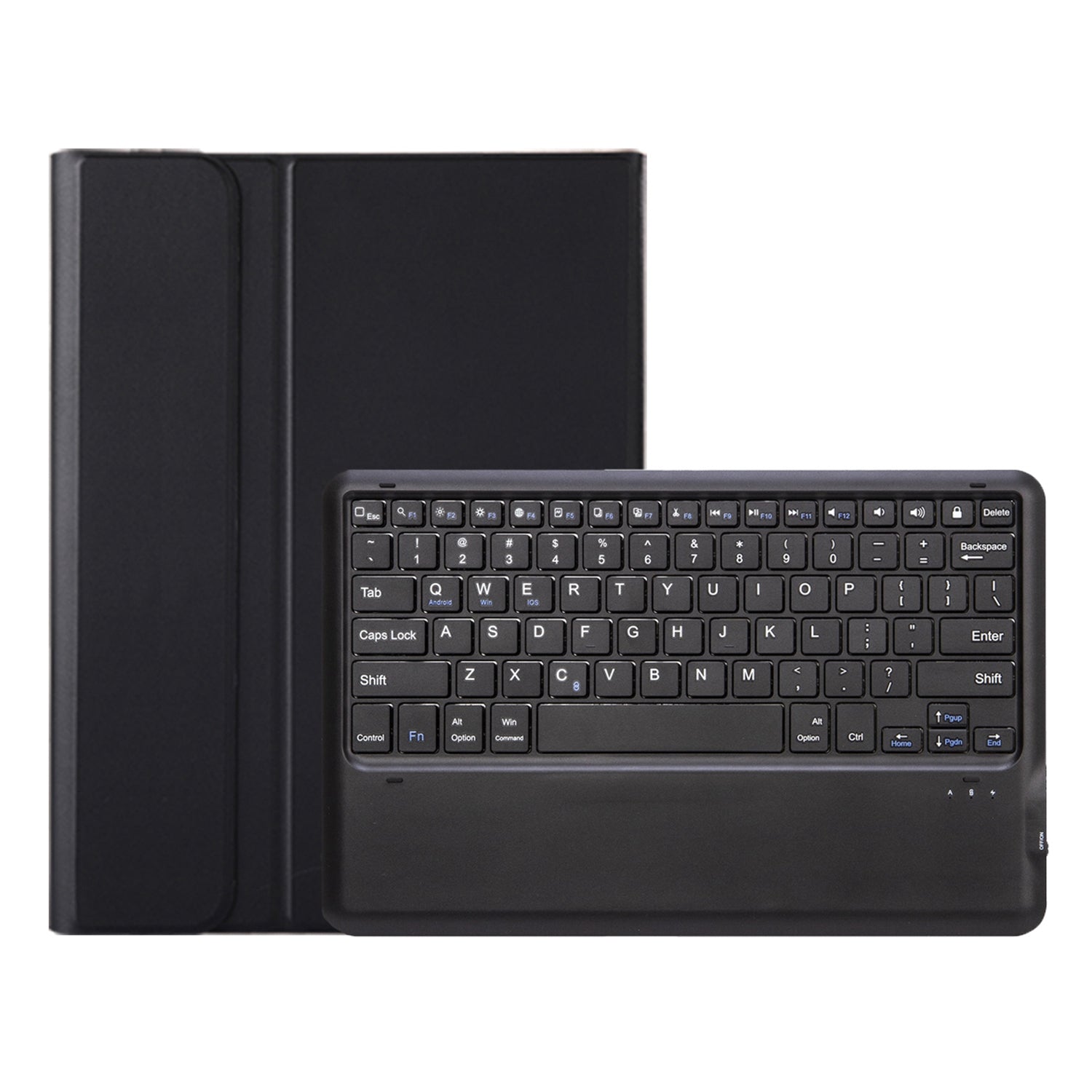 AHV8 For Honor Pad V8 Pro 12.1-inch Tablet Case with Detachable Bluetooth Keyboard PU Leather TPU Protective Cover
