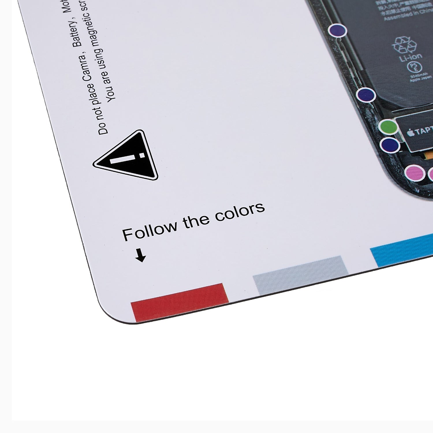 Magnetic Screw Mat Auxiliary Tool for iPhone 11 Pro 5.8 inch Magnetic Working Pad