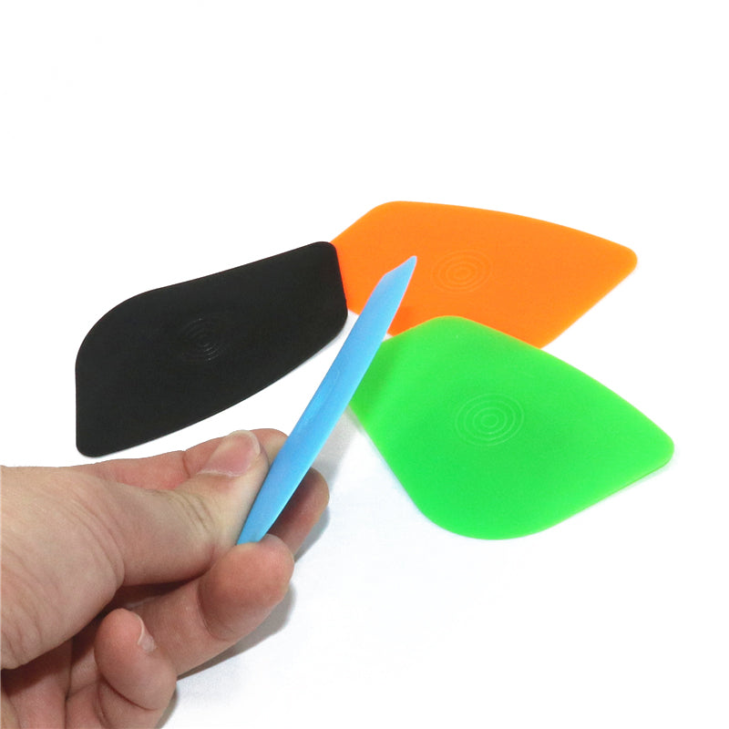 4Pcs Electronics Opening Pry Tool Repair Kit for Cellphone Laptops Tablets Leaf Shape Opening Tools