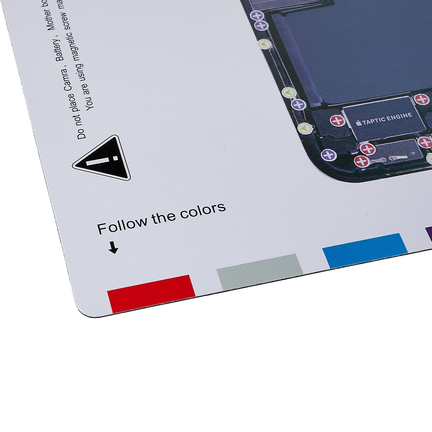 KAIGEXIN Magnetic Screw Mat for iPhone 12 Pro Max 6.7 inch Work Guide Pad Professional Plate Repair Tools Mat