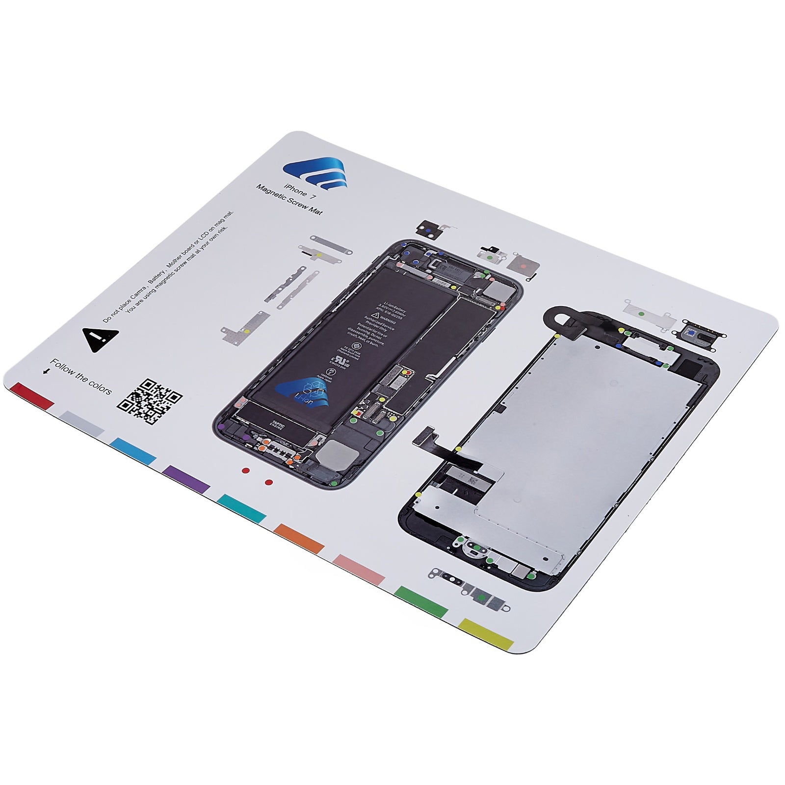 KAIGEXIN Magnetic Screw Mat for iPhone 7 4.7 inch Professional Plate Repair Tools Mat Work Guide Pad