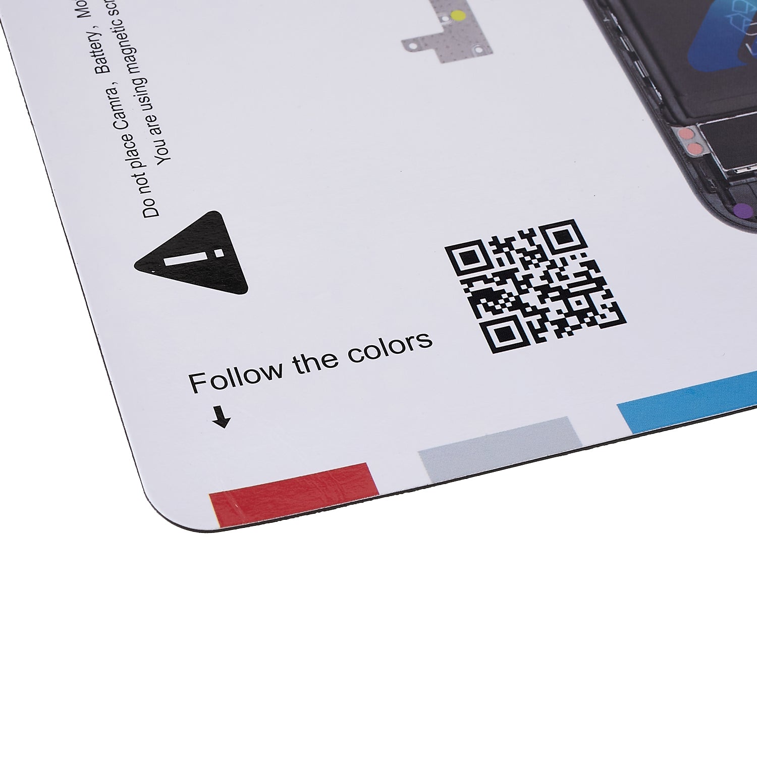 KAIGEXIN Magnetic Screw Mat for iPhone 7 4.7 inch Professional Plate Repair Tools Mat Work Guide Pad