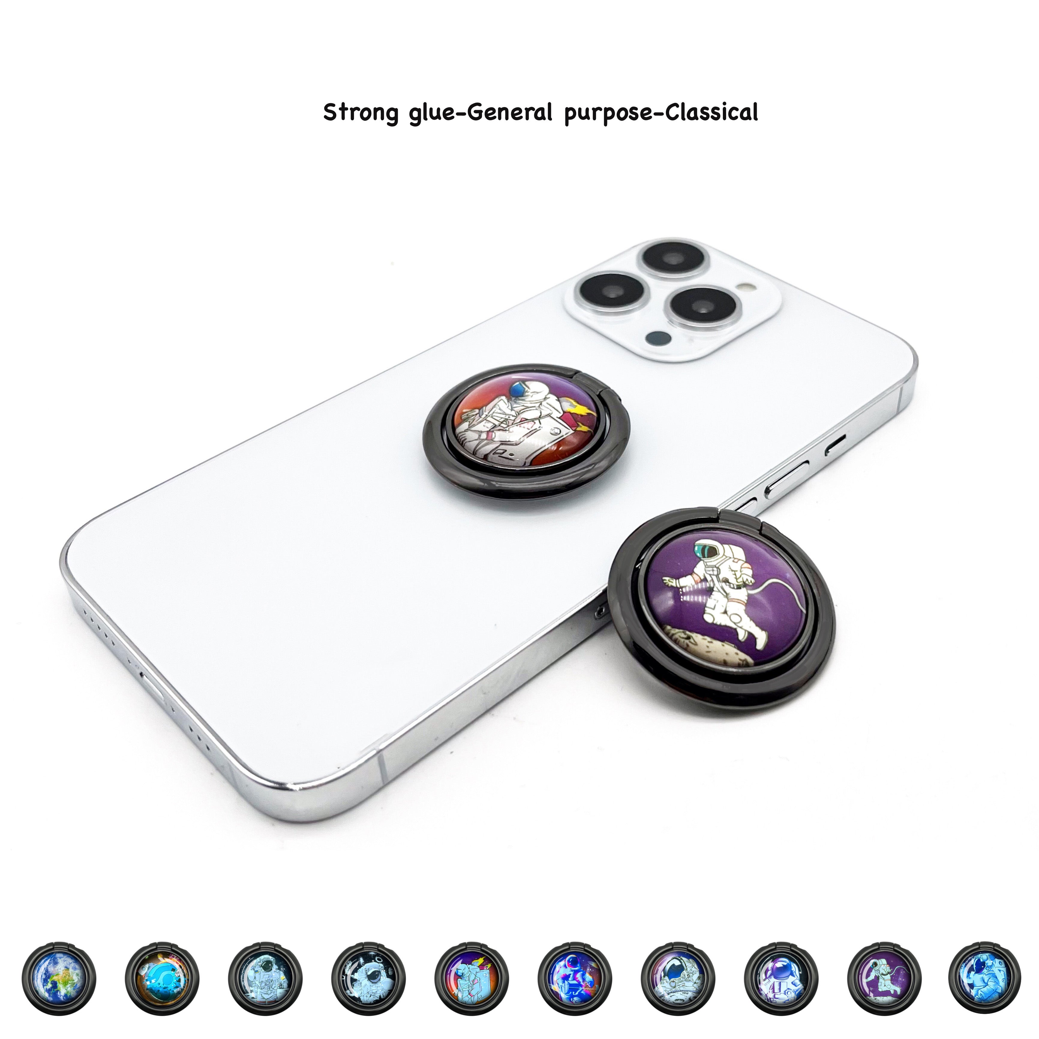 LGD Space Series Zinc Alloy Foldable Ring Buckle Phone Holder Desktop Mobile Phone Kickstand