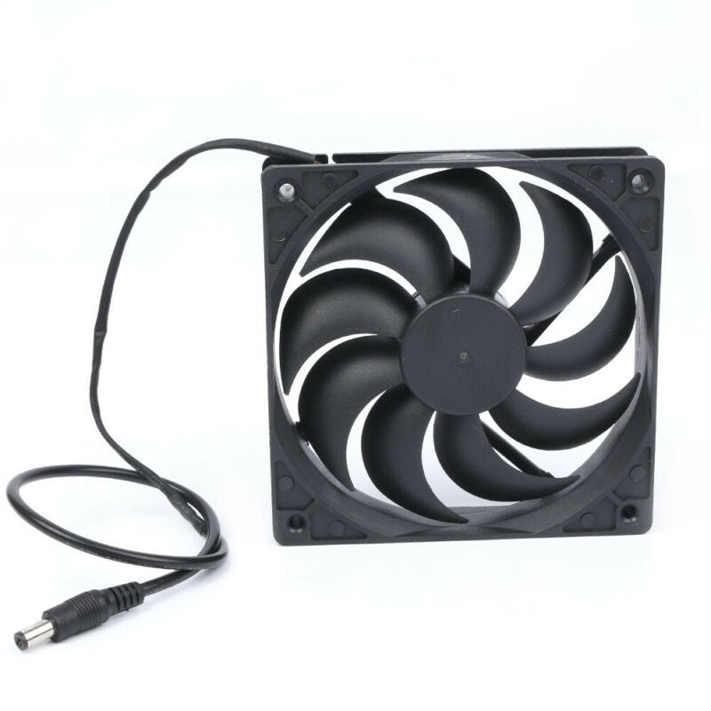 25W Solar Panel Fan Kit Monocrystalline Silicon Photovoltaic Solar Power for RV Camping