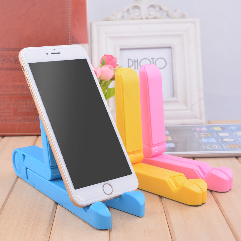 YIHE Portable Foldable Mobile Phone Tablet Holder Adjustable Desktop Cellphone Bracket Stand