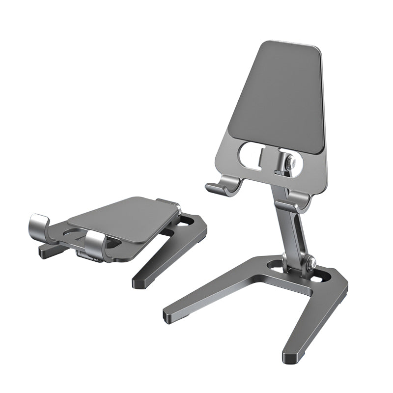 Aluminum Alloy Desktop Tablet Stand Angle Adjustable Folding Mobile Phone Holder Bracket