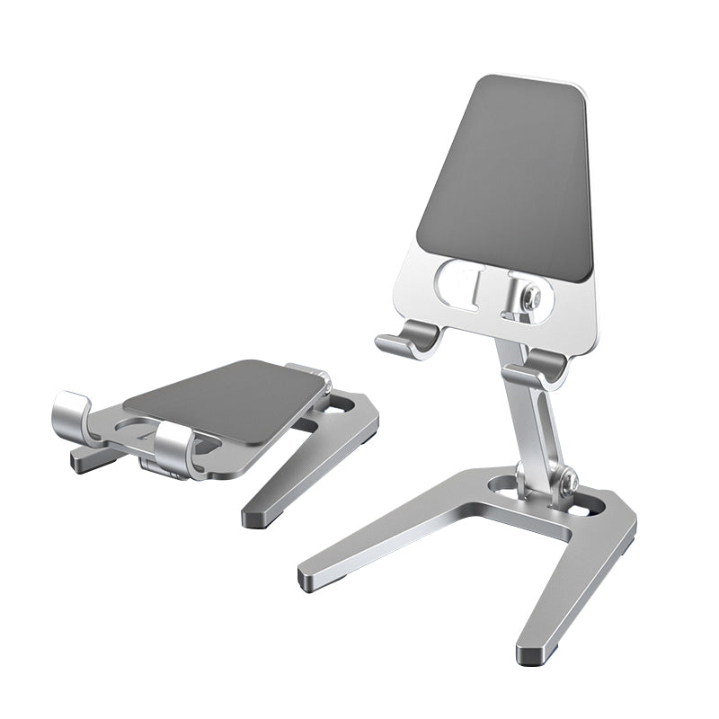 Aluminum Alloy Desktop Tablet Stand Angle Adjustable Folding Mobile Phone Holder Bracket