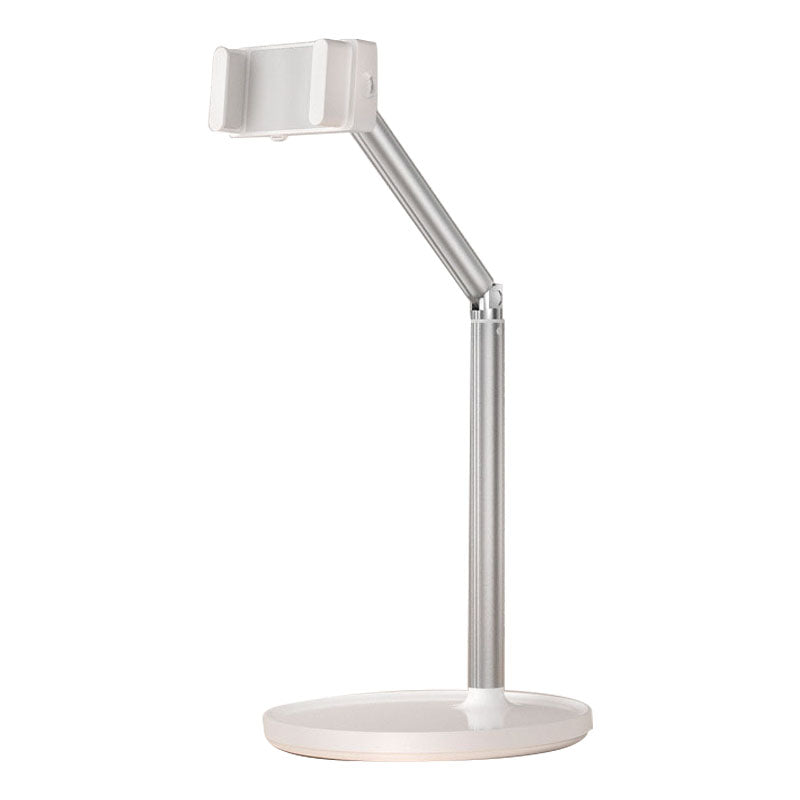 X7 Bending Arm Gooseneck Tablet Holder Stand Desktop Phone Mount Stand Phone Clamp for Selfie Livestream Tik Tok Video Recording