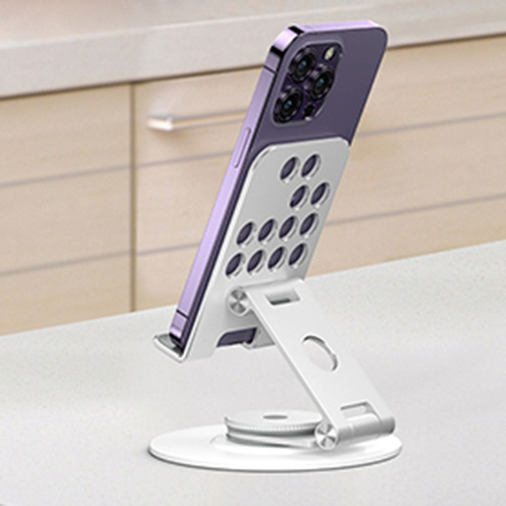 MOMAX FOLD STAND MILA KH11 Phone Stand Holder 360 Degree Rotation Adjustable Aluminum Alloy Phone Bracket