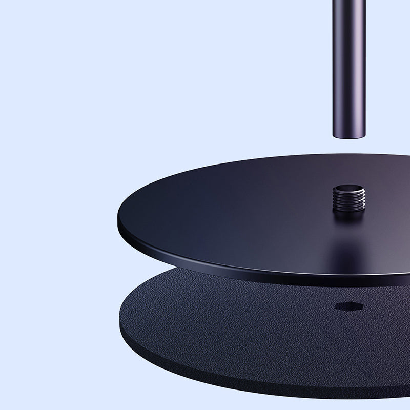 B08 160cm Height Free Lifting Floor Bracket Telescopic Phone Holder Stand for Live Broadcast Single Clip