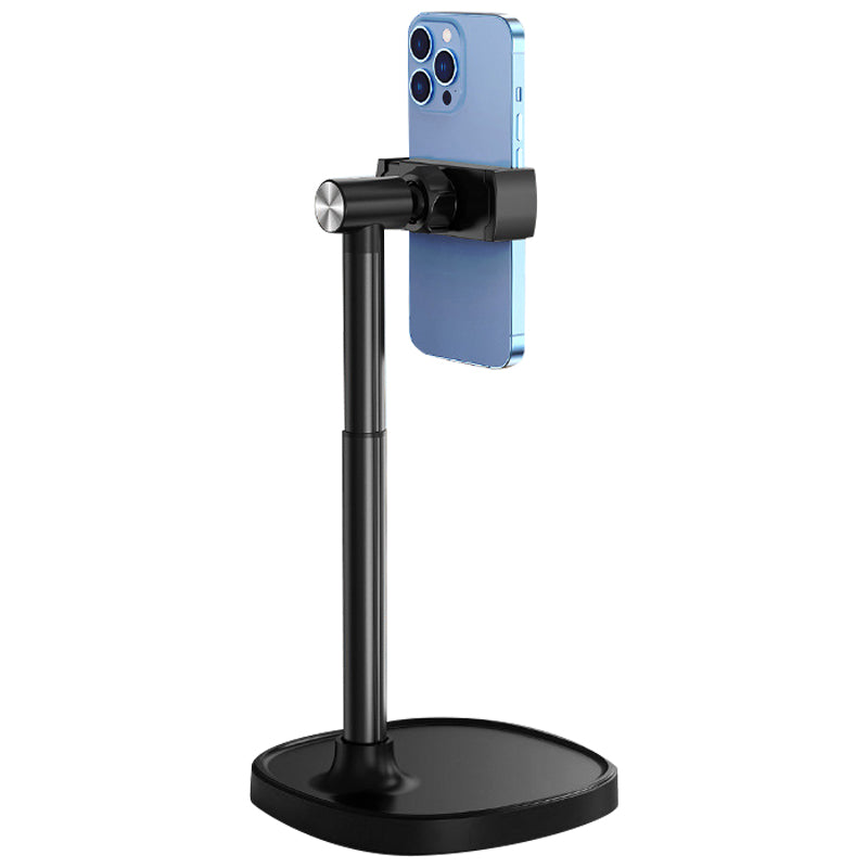 X66 Lifting Mobile Phone Stand 360 Degree Rotation Cellphone Clip Desktop Bracket