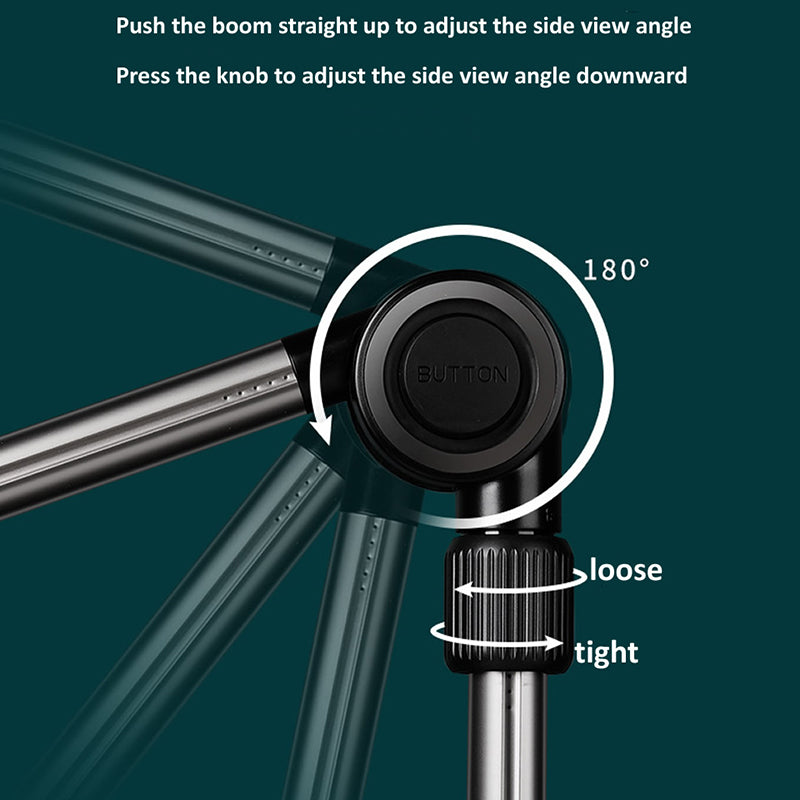 Adjustable Arm 4-13 inch Mobile Phone Tablet Holder Stand Bedside Desk Lazy Tablet Clip Bracket