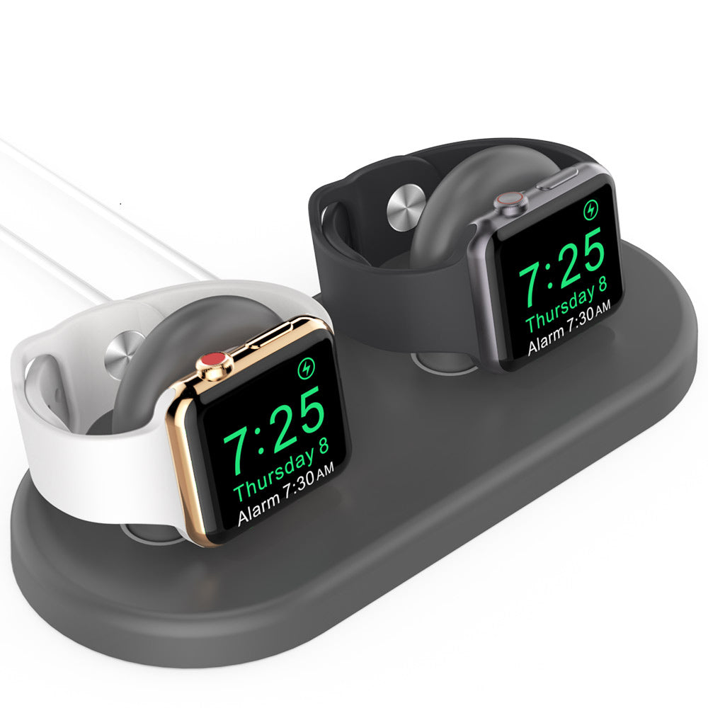 AHASTYLE PT116 For Apple Watch Dual Position Charging Stand Smart Watch Charger Holder Base