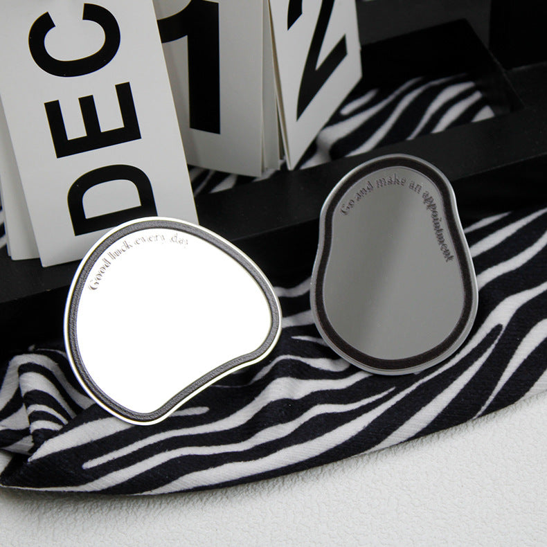 Irregular Mirror Air Bag Phone Holder Adhesive Anti-drop Cellphone Kickstand