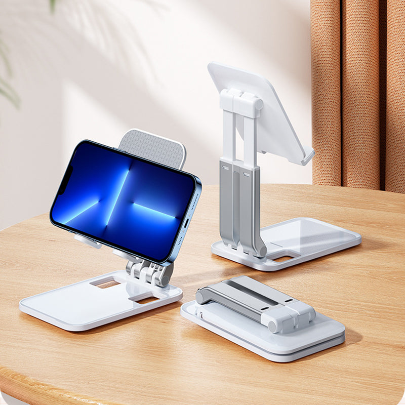 T8 Desktop Biaxial Phone Foldable Stand Adjustable Telescopic Mobile Phone Tablet Holder