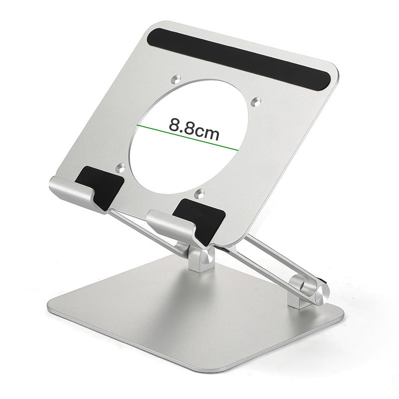 D56-3 For iPad Foldable Bracket Aluminum Alloy Desktop Stand for Tablet within 12.9-inch