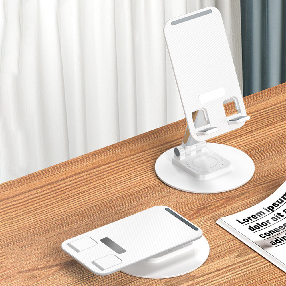 K39B Desktop Mobile Phone Tablet Holder Stand Rotatable Aluminum Alloy Bracket