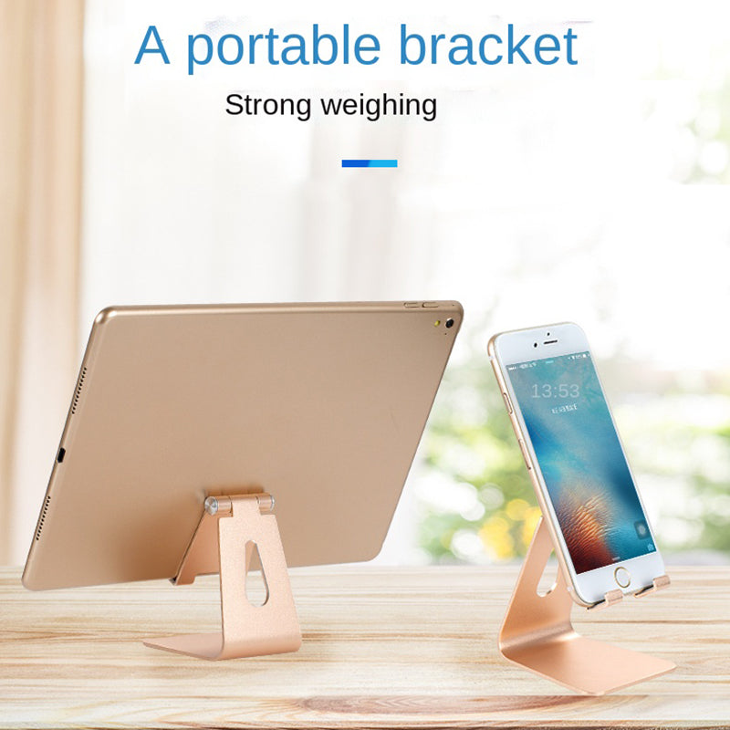 Z4A Large Size Adjustable Desktop Bracket Lazy Mobile Phone Tablet Holder Aluminum Alloy Stand
