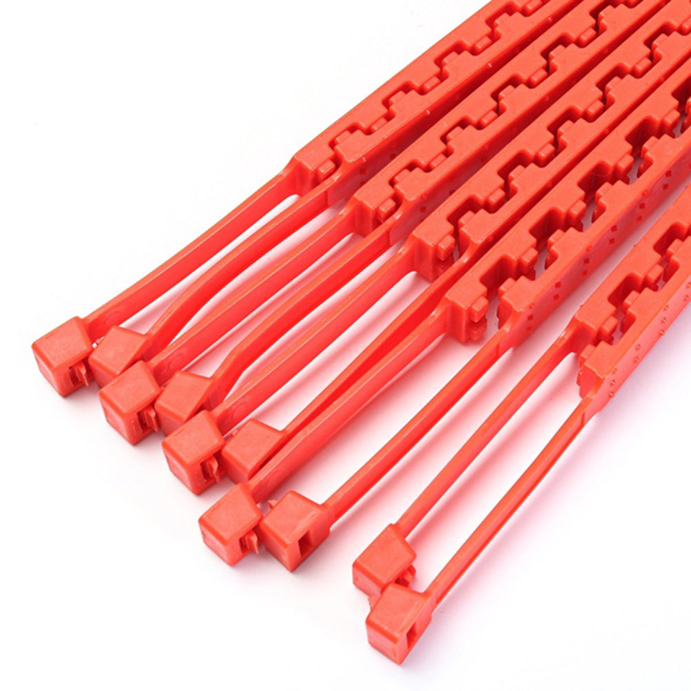 10Pcs Outdoor Car Winter Tire Wheels Chains Snow Wheel Tyre Cable Belt Car Winter Tires Snow Chain