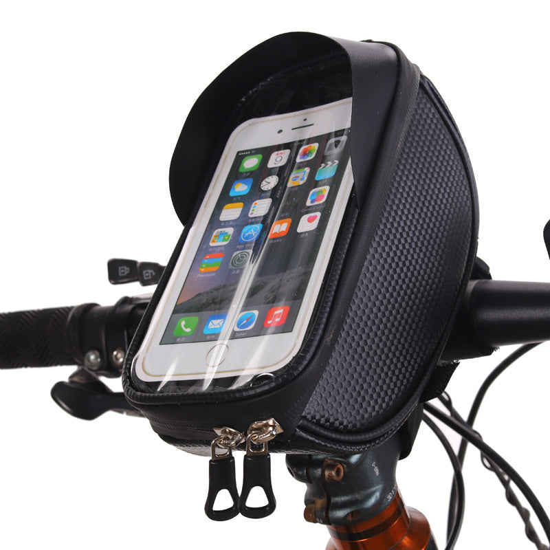 CT-001 Bike Bag Waterproof Bicycle Front Frame Top Tube Handlebar Bag with Clear Touch Screen Design