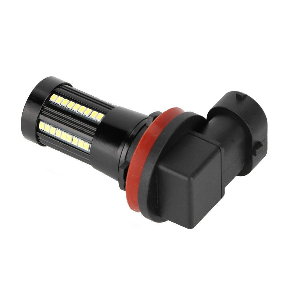 2Pcs H11/H8 DC12-24V 1000LM Car Auto Fog Light 66LED Super Bright Vehicle Fog Lamps