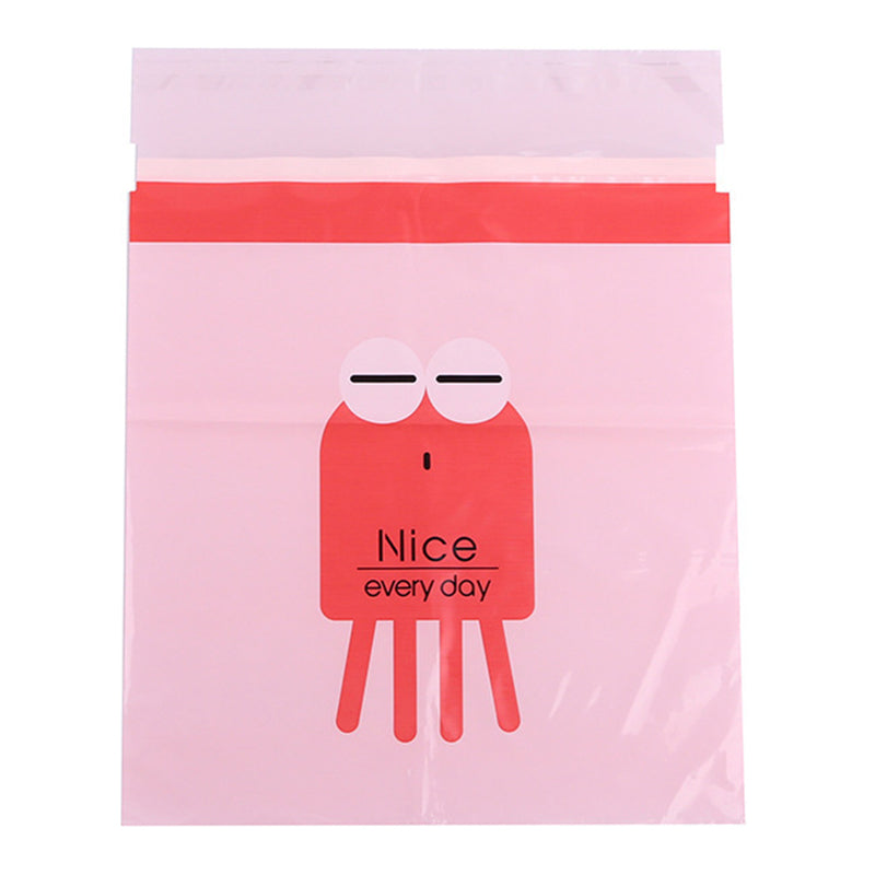 15Pcs Pack Sealable Portable Car Trash Bag Easy Stick-On Disposable Car Garbage Bag Leak-Proof Vomit Bag Kitchen Storage Bag Suitable for Cars Offices Kitchens Travel