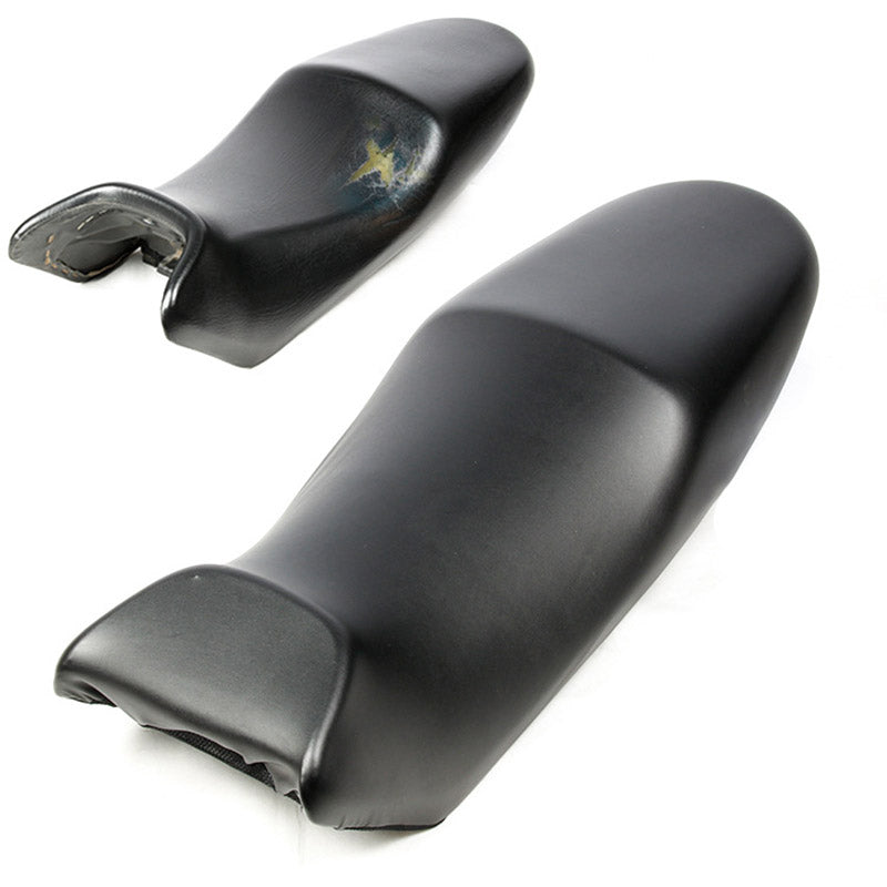Motorcycle Seat Cover Waterproof Electric Bike Seat Rain Cover Saddle Protector Size: L - Black
