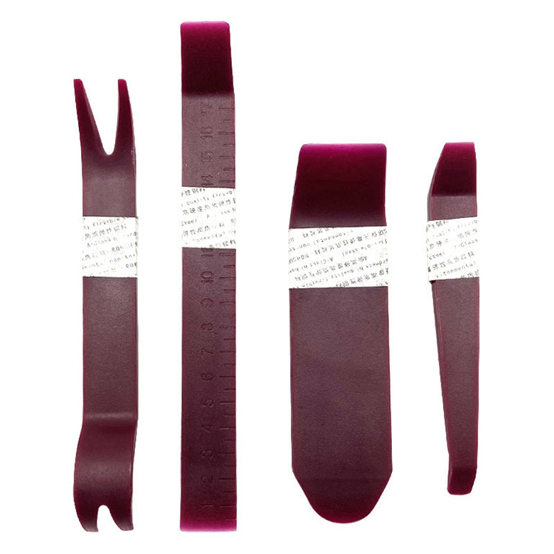4Pcs Car Audio Disassembly Tool Auto Car Removal Repairing Pry Tools Kit Panel Trim Removal Tool Set