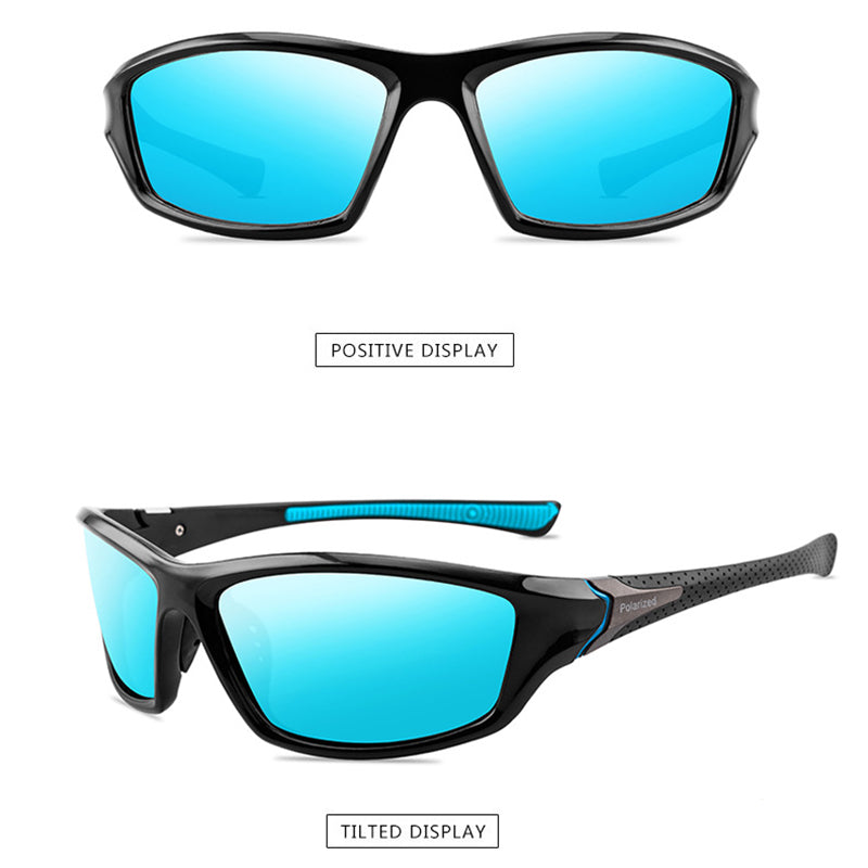 P21 Fishing Polarized Sunglasses Anti-UV Eyeglasses Riding Eyewear for Outdoor Cycling
