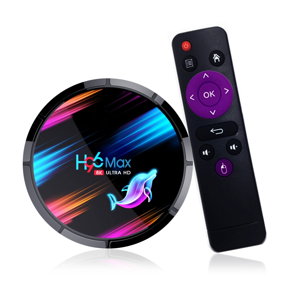 H96 MAX Android 9.0 Amlogic S905X3 Quad Core Bluetooth TV Box WiFi Media Player 4 64GB