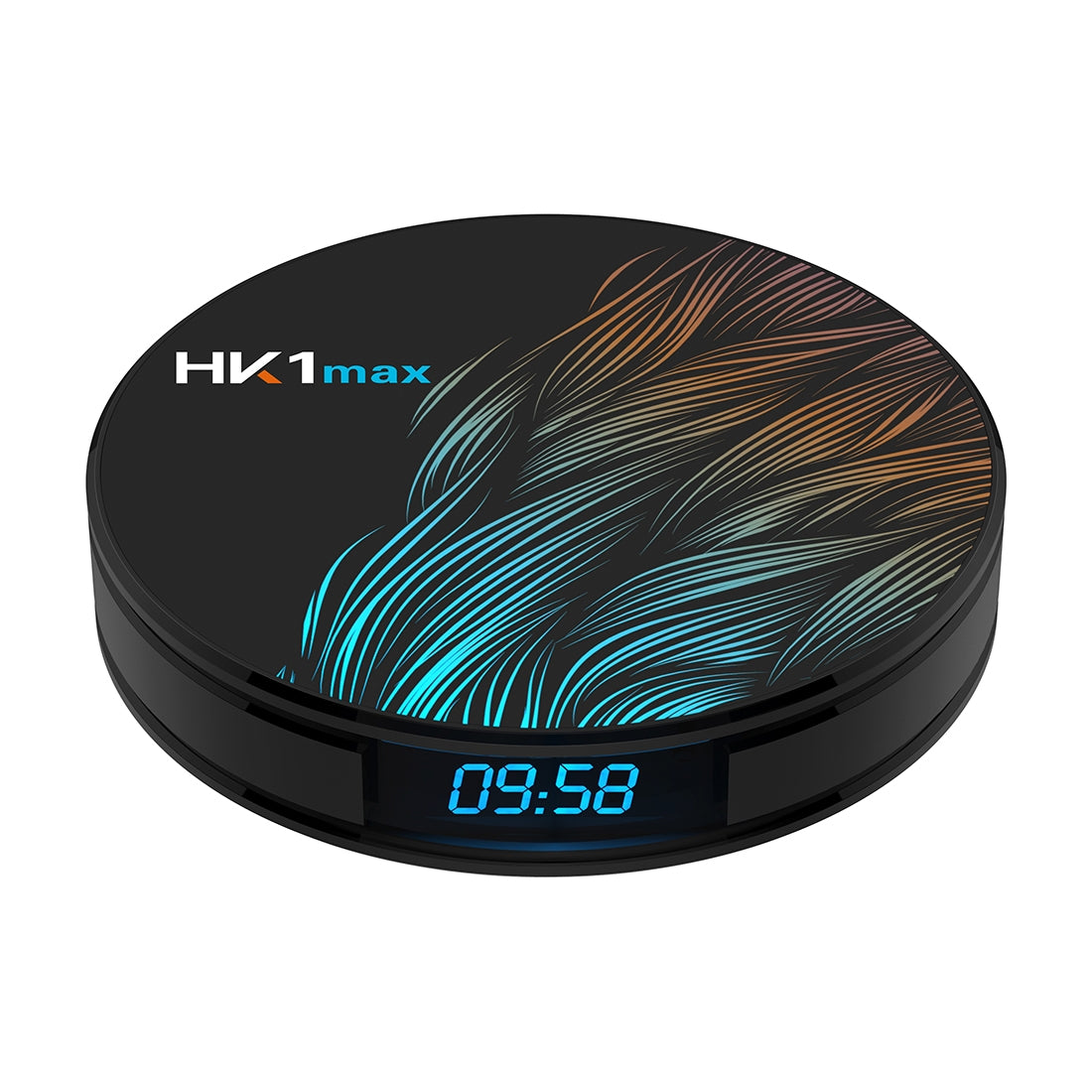 HK1MAX rund form Android 9.0 RK3328 Quad Core TV Box Dual Band WiFi Media Player 2 16G 