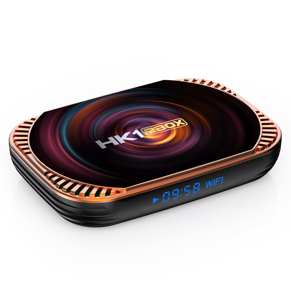HK1RBOX X4 4 64GB 2.4G 5G Dual Band WiFi 1000M Smart TV Box Amlogic S905X4 Quad Core Android 11.0 8K Set Top Box Media Player