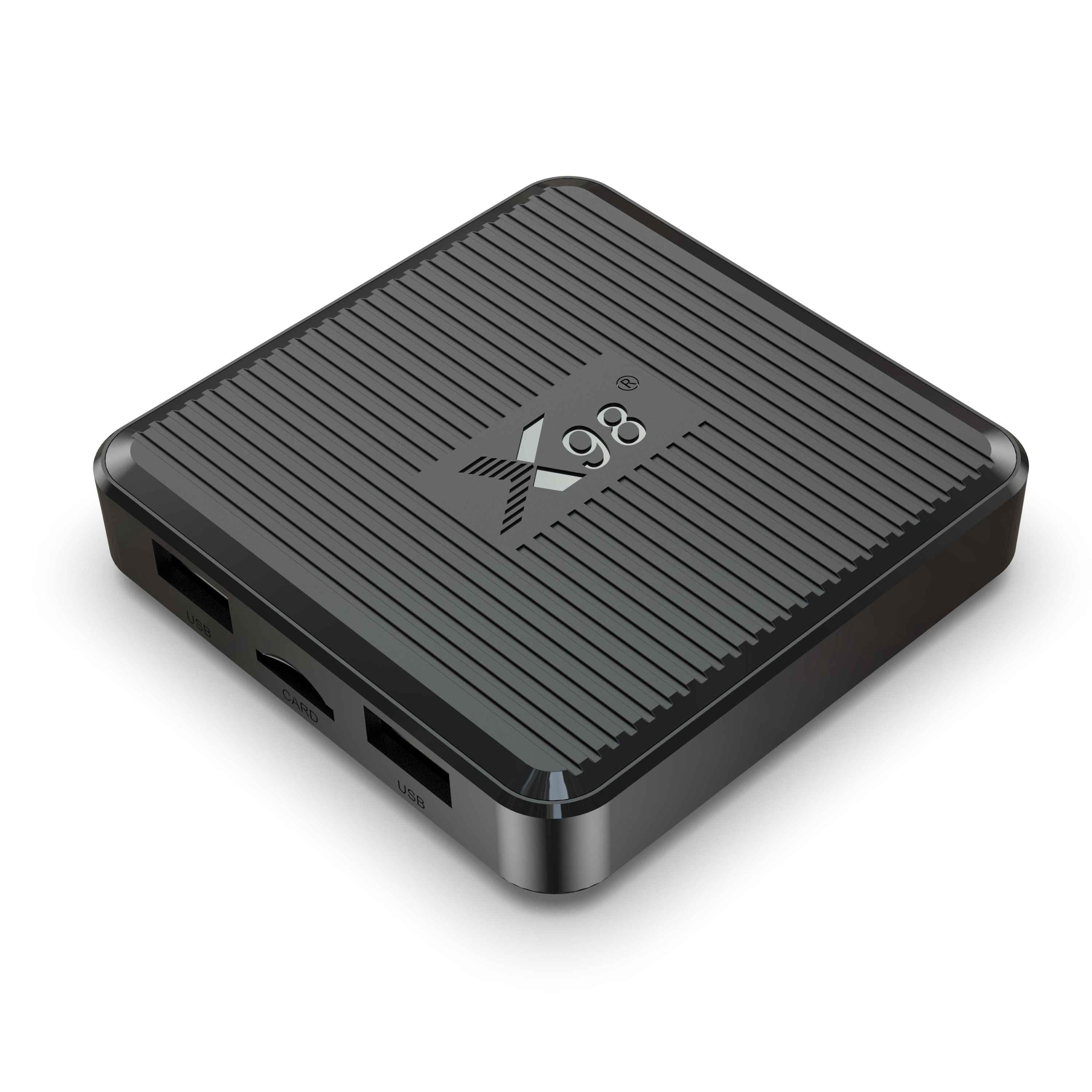X98Q 1G 8G Smart TV Box Android 11 Amlogic S905W2 4K 2.4G 5G WiFi H.265 4K Media Player 3D Video Set Top Box Receiver