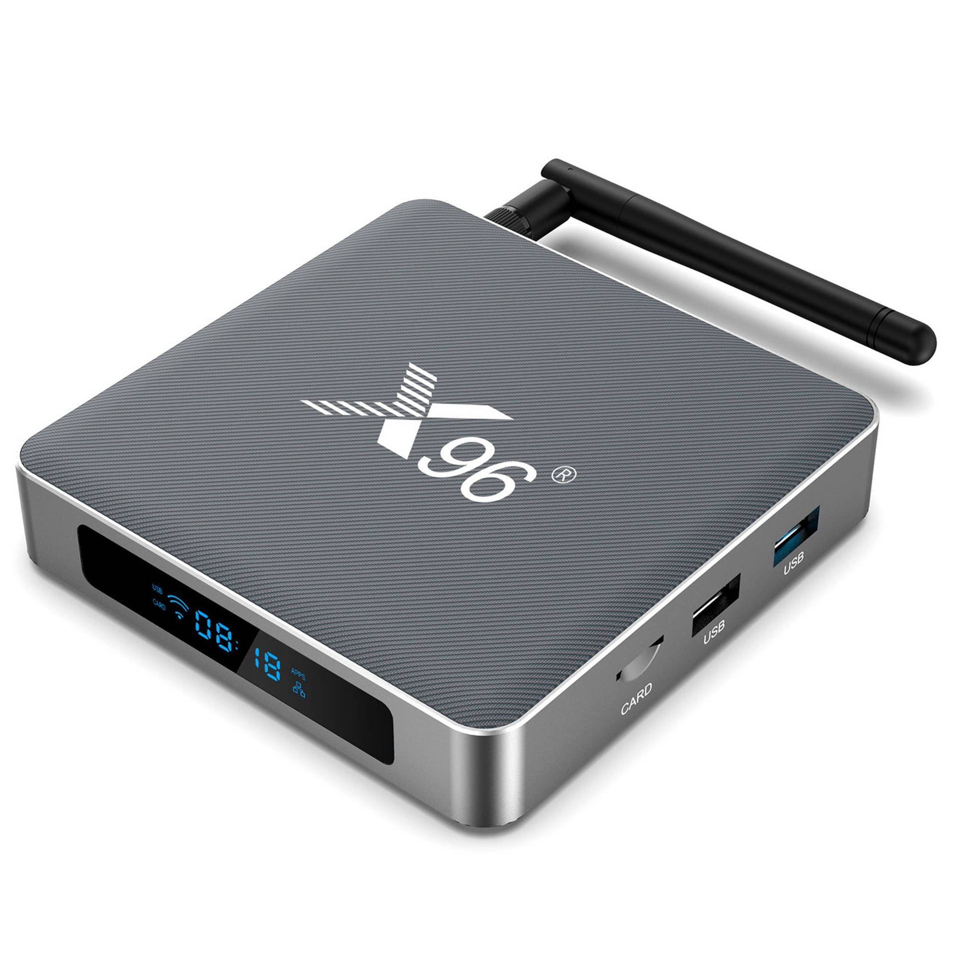 X96 X9 Smart Android TV Box 8K 1000M Amlogic S922X 2.4G 5G Dual WiFi 4K Media Player DDR4 4GB 32GB Set Top Box