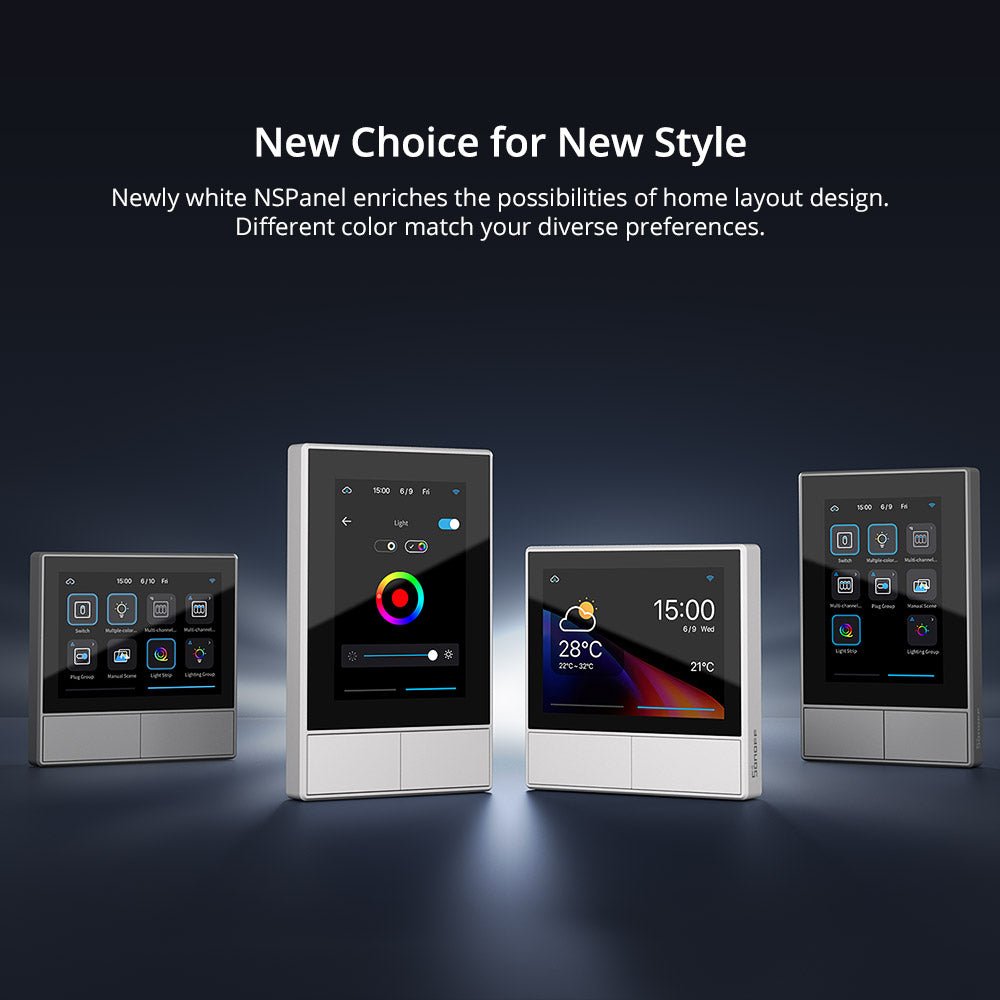 SONOFF NSPanel-USW Smart Scene Wall Switch Panel Smart Home Control Touchscreen Control - US Plug