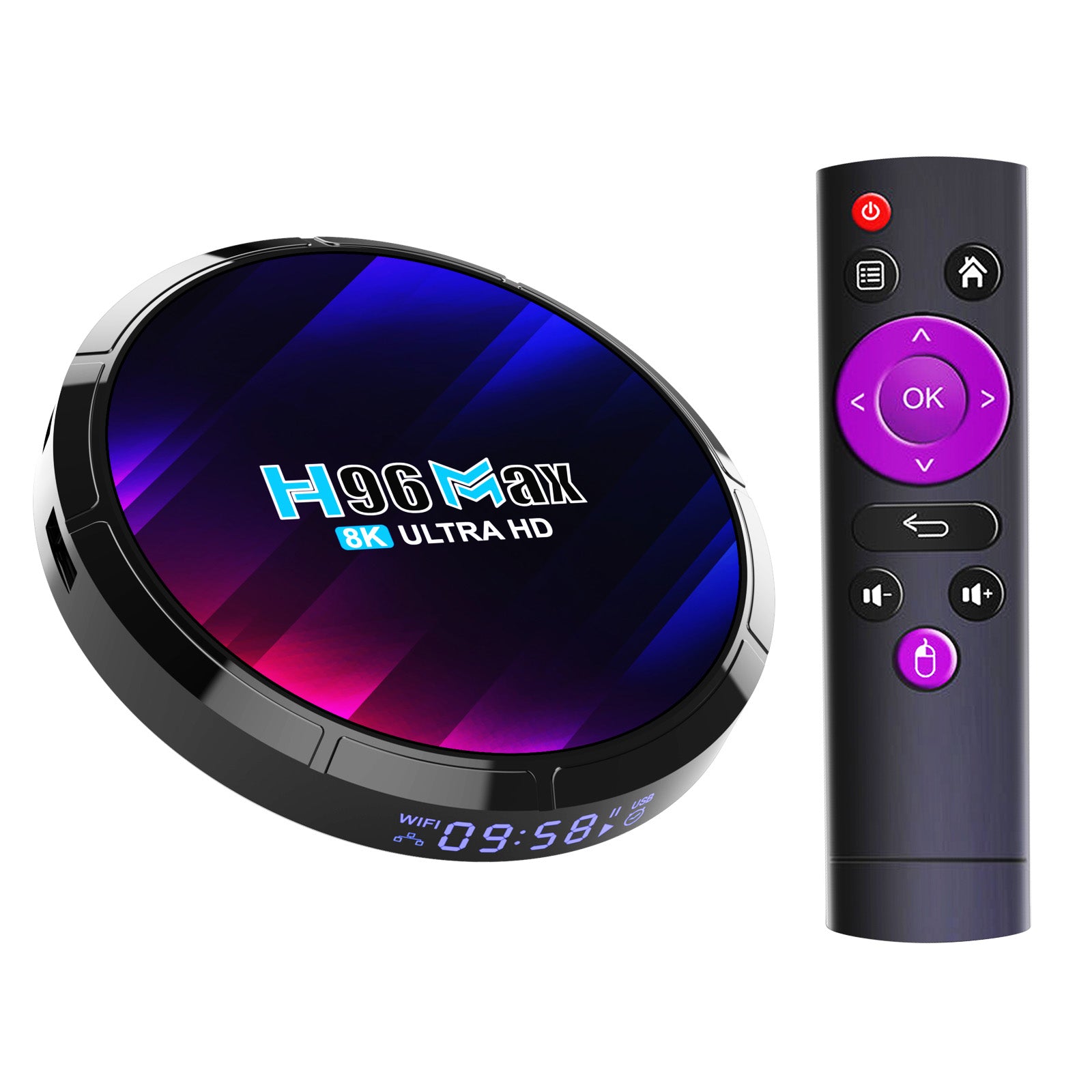 H96max Network Set top Box 2GB 16GB Android 13.0 TV Box RK3528 WiFi 6 Ultra HD TV Set top Box