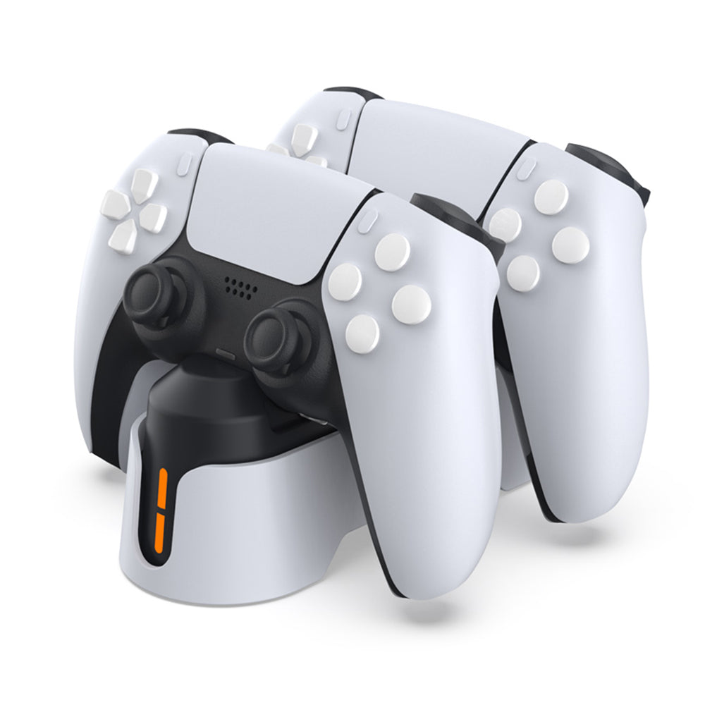 DOBE TP5-1501S For PS5 / PS5 DualSense Edge Controller Charging Stand Dual Gamepad Charging Base
