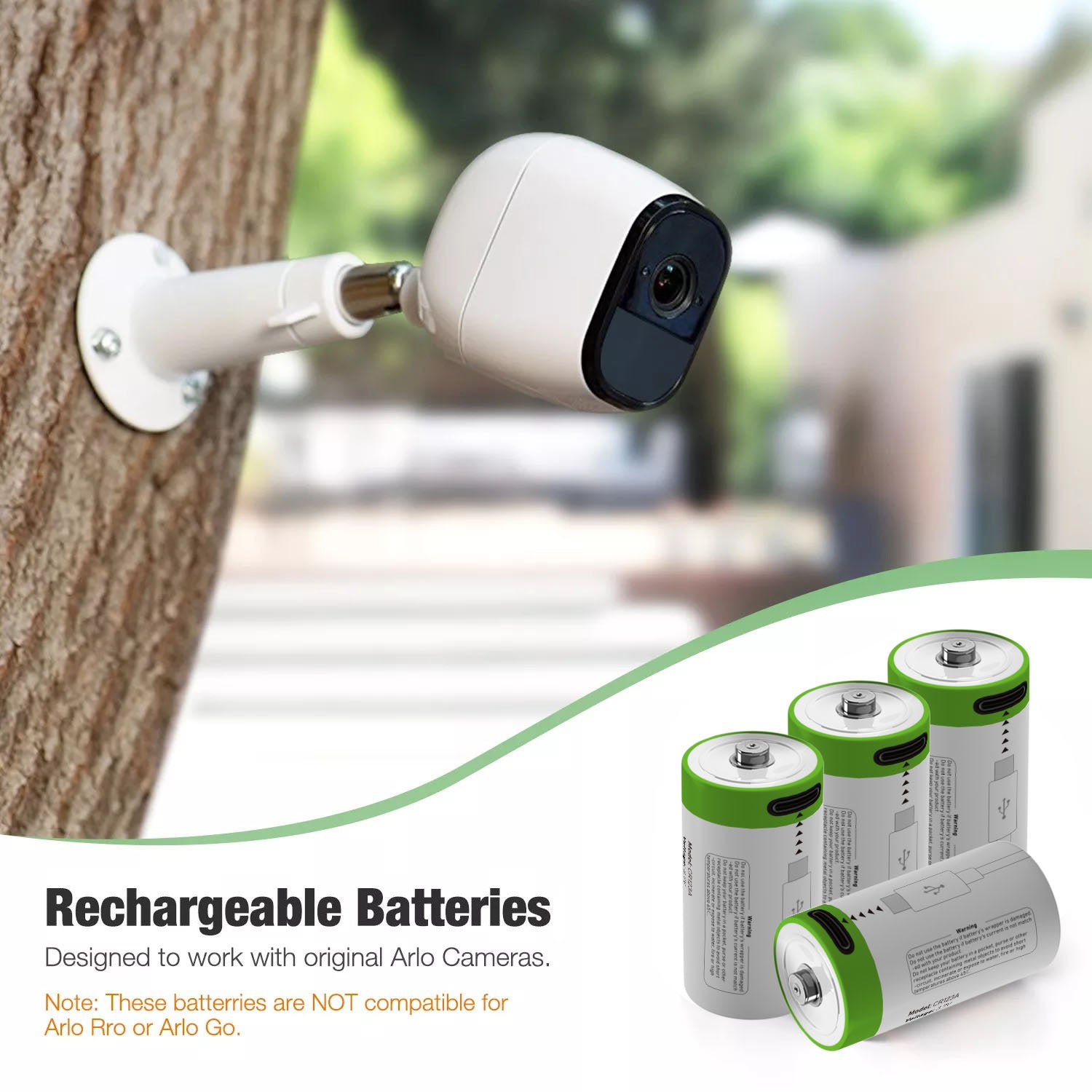 SMARTOOOLS 4Pcs 3.7V 300mAh CR2 Rechargeable Li-ion Battery for Digital Camera GPS Security Medical Equipment