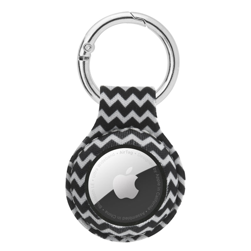 TXESIGN Protective Case for Apple AirTag Bluetooth Locator Tyre Pattern Neoprene Tracker Cover