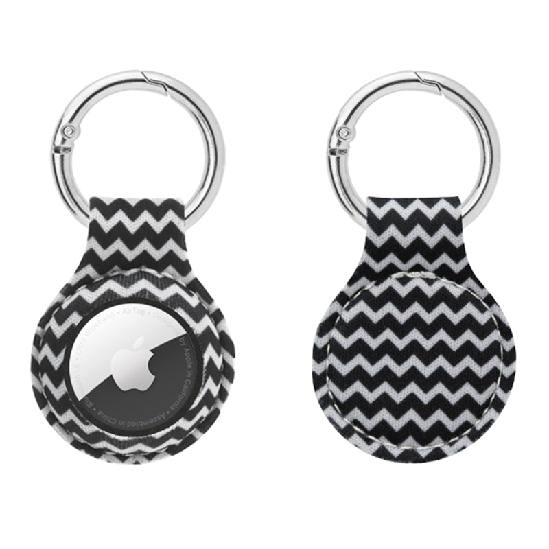 TXESIGN Protective Case for Apple AirTag Bluetooth Locator Tyre Pattern Neoprene Tracker Cover