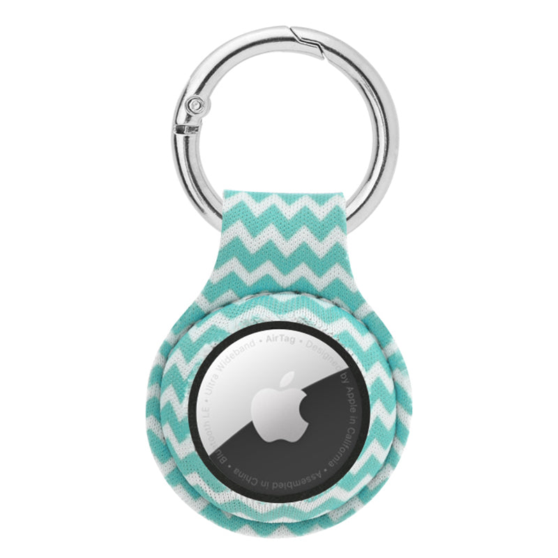 TXESIGN Protective Case for Apple AirTag Bluetooth Locator Tyre Pattern Neoprene Tracker Cover