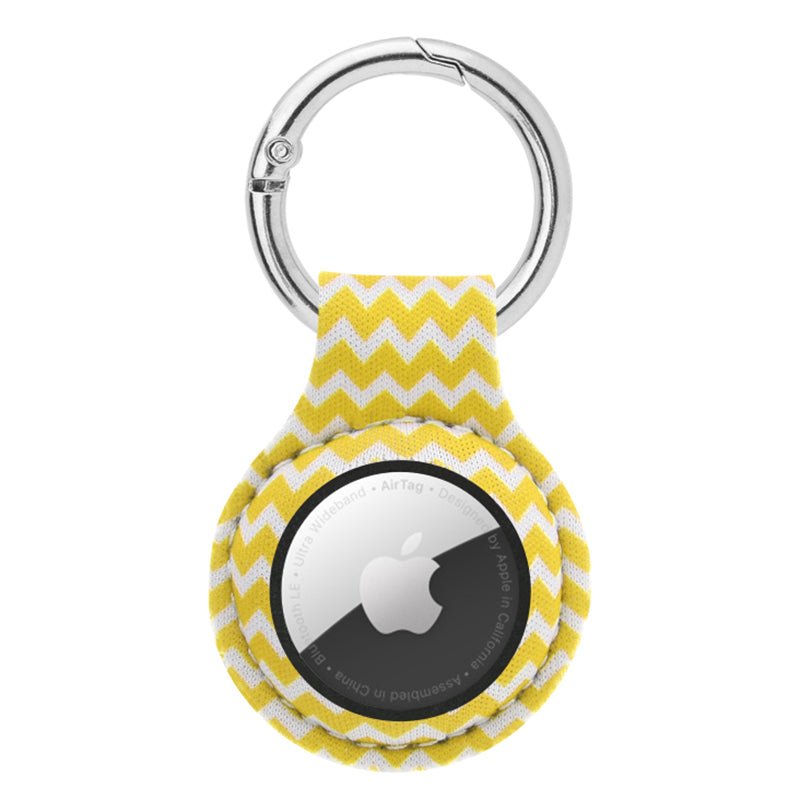 TXESIGN Protective Case for Apple AirTag Bluetooth Locator Tyre Pattern Neoprene Tracker Cover
