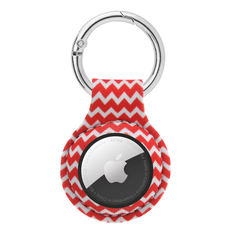 TXESIGN Protective Case for Apple AirTag Bluetooth Locator Tyre Pattern Neoprene Tracker Cover