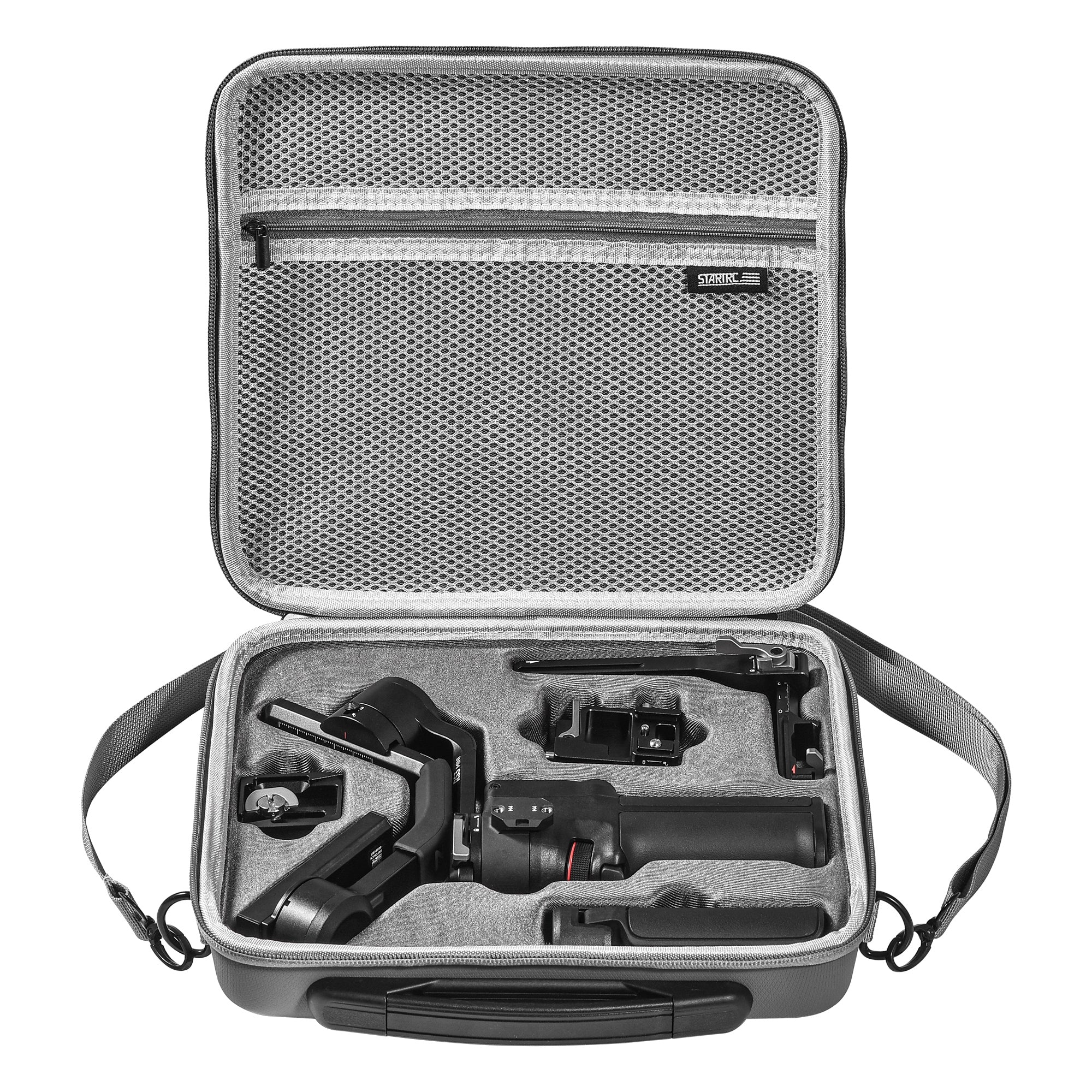 STARTRC 1116182 For DJI RS 3 Mini PU Leather Shoulder Bag Gimbal Stabilizer Carrying Case