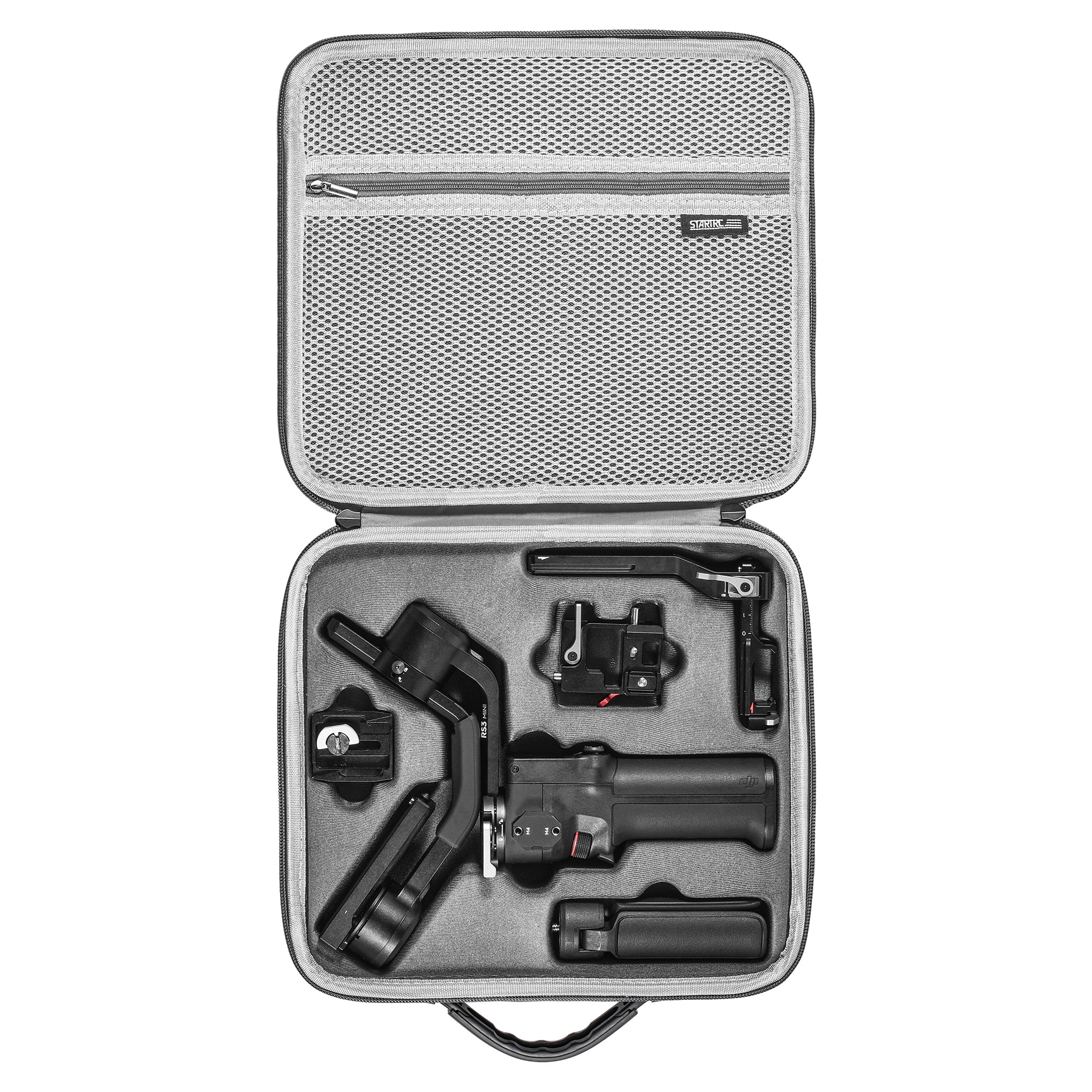STARTRC 1116182 For DJI RS 3 Mini PU Leather Shoulder Bag Gimbal Stabilizer Carrying Case
