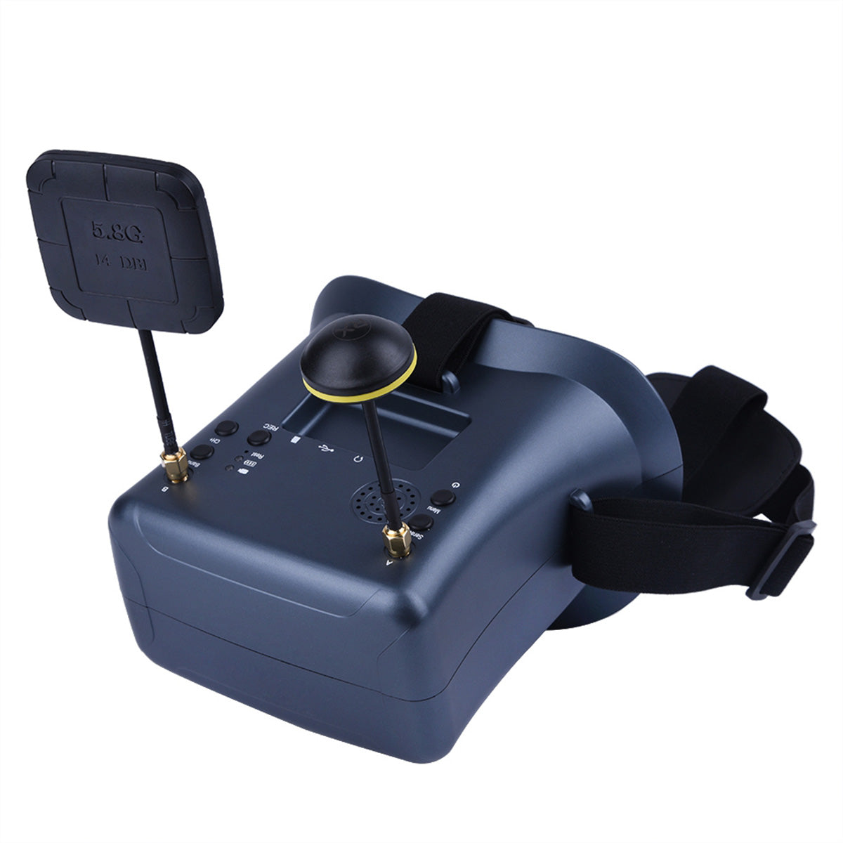 LS-008D 4.3-inch HD LCD 5.8G FPV Goggles VR Glasses 40CH Rechargeable Goggles with DVR
