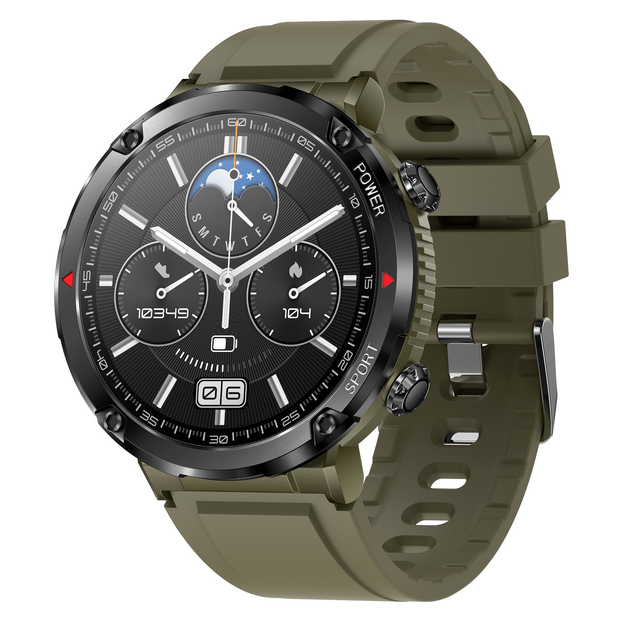 T30 1.6-inch HD Smart Bracelet Bluetooth Call Watch IP68 Waterproof Sports Watch with Heart Rate Blood Oxygen Monitoring