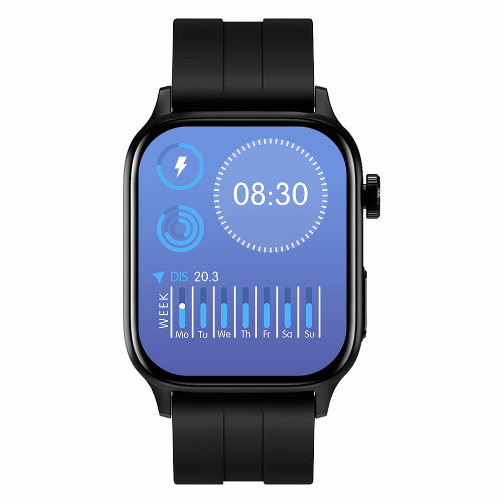 GT22 Men Women Smart Watch Heart Rate ECG PPG Bluetooth Call 1.85 Stroke Health Warning Smartwatch for Android iOS Silver
