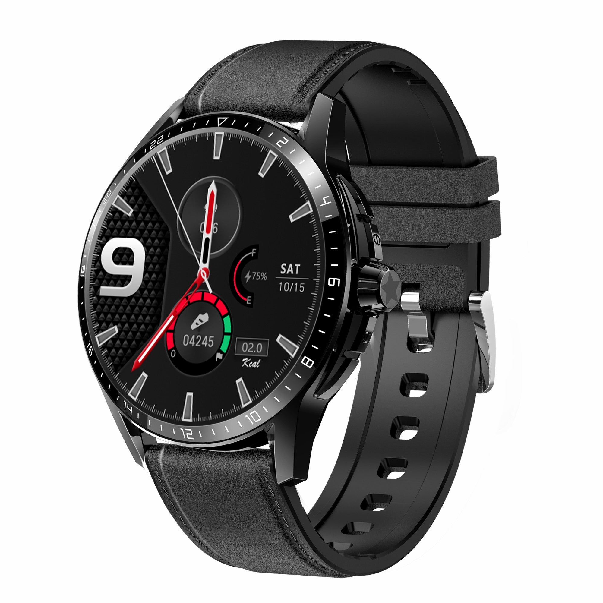 GT4 Pro 1.47-inch Touch Screen Smart Watch Bluetooth Call Dynamic Heart Rate Monitor Wristwatch